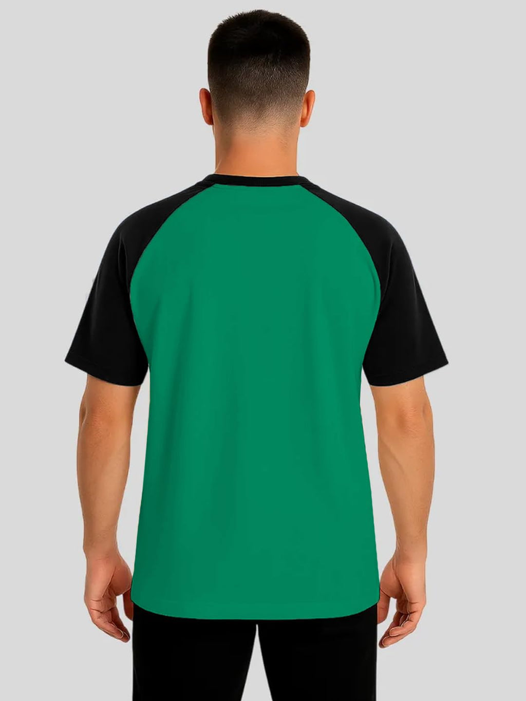 LEOTUDE Men Polycotton Classy Look Dri-Fit Round Neck Half Sleeve Tshirt| Colorful Oversized Fit T-Shirt for Mans
